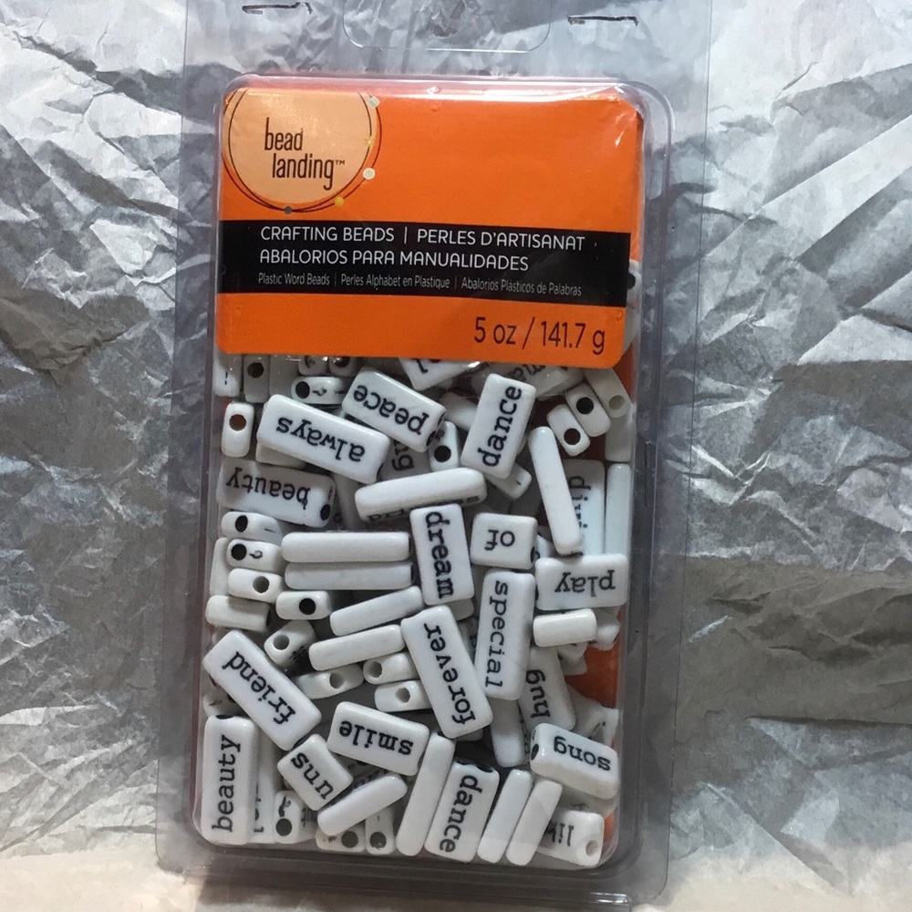 Bead Landing set of fun Word Beads